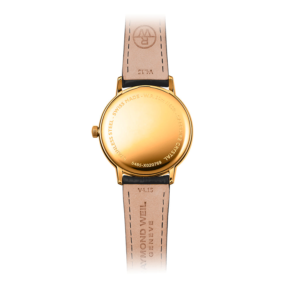 Raymond Weil Toccata Classic Gold White Quartz Mens Watch