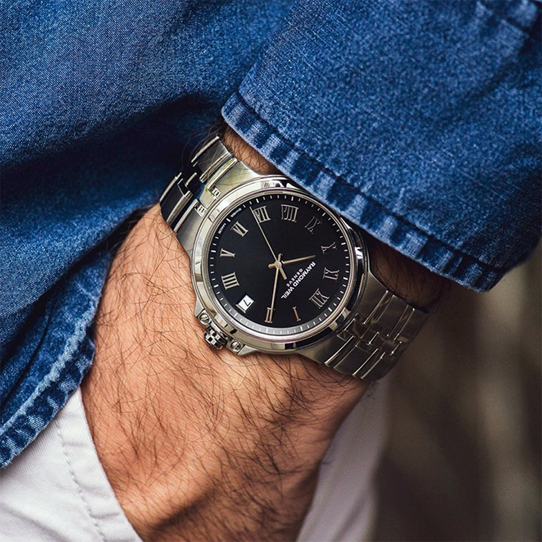 Raymond Weil Parsifal Silver Mens Watch