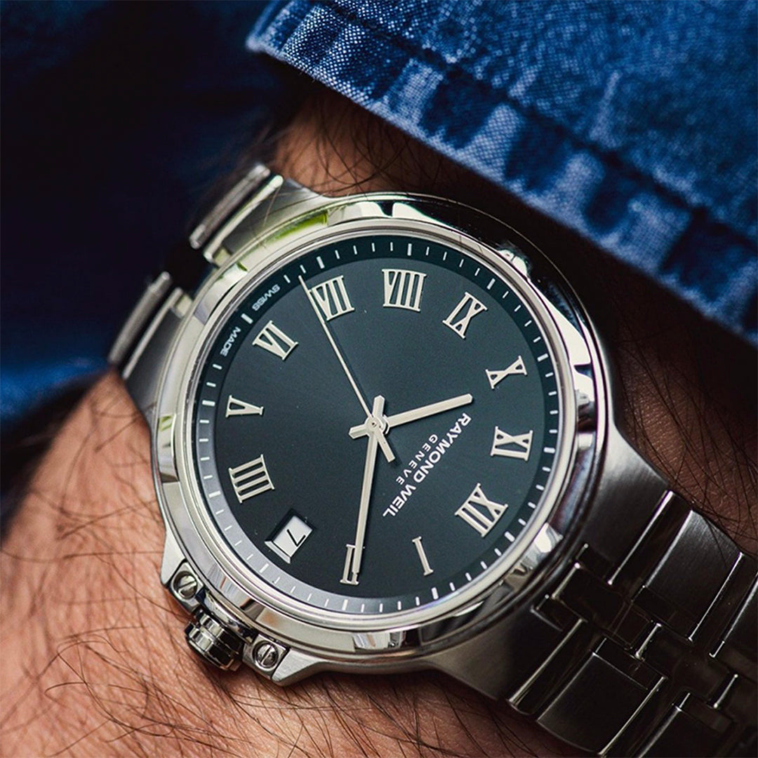 Raymond Weil Parsifal Silver Mens Watch