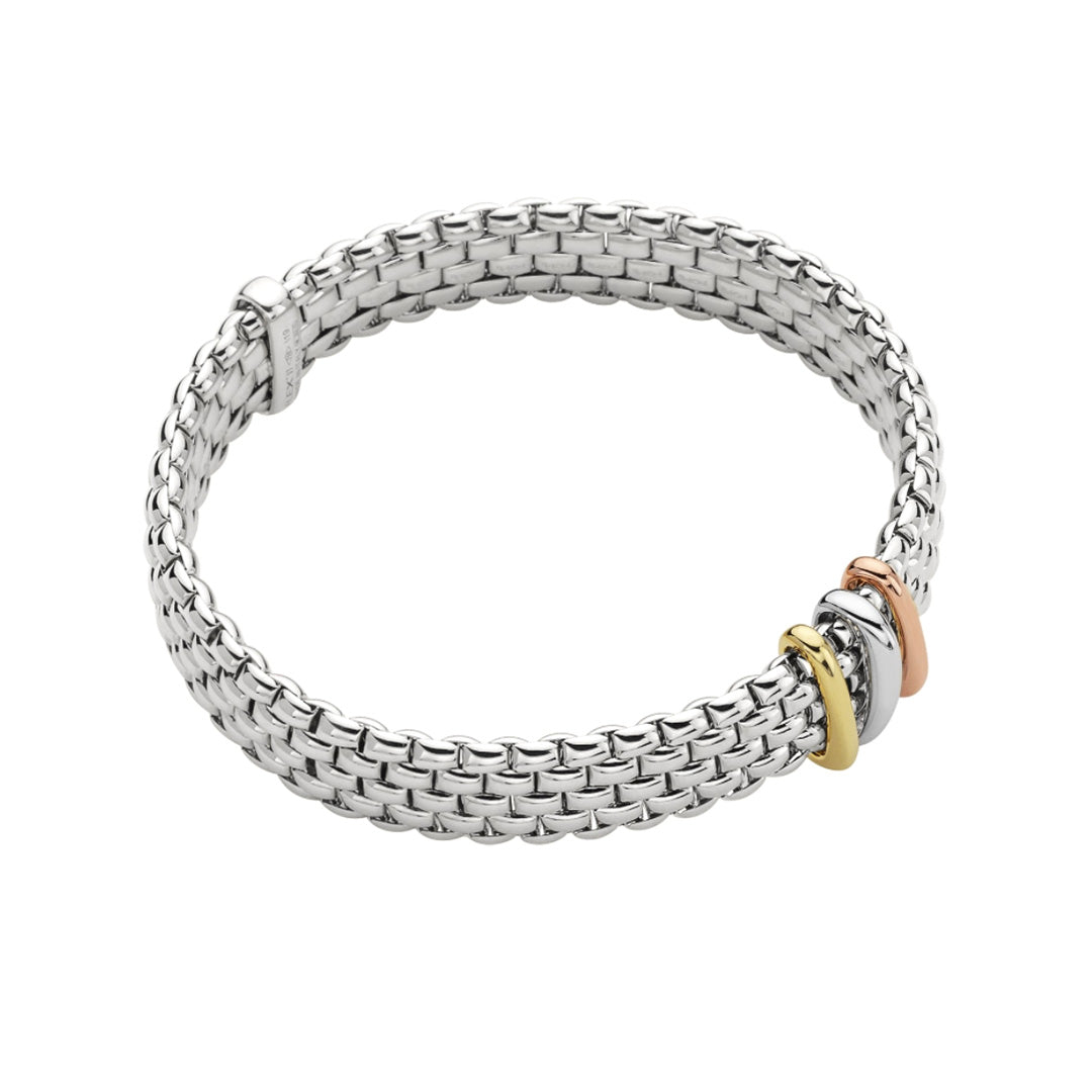 Fope Panorama 18ct White Gold Bracelet