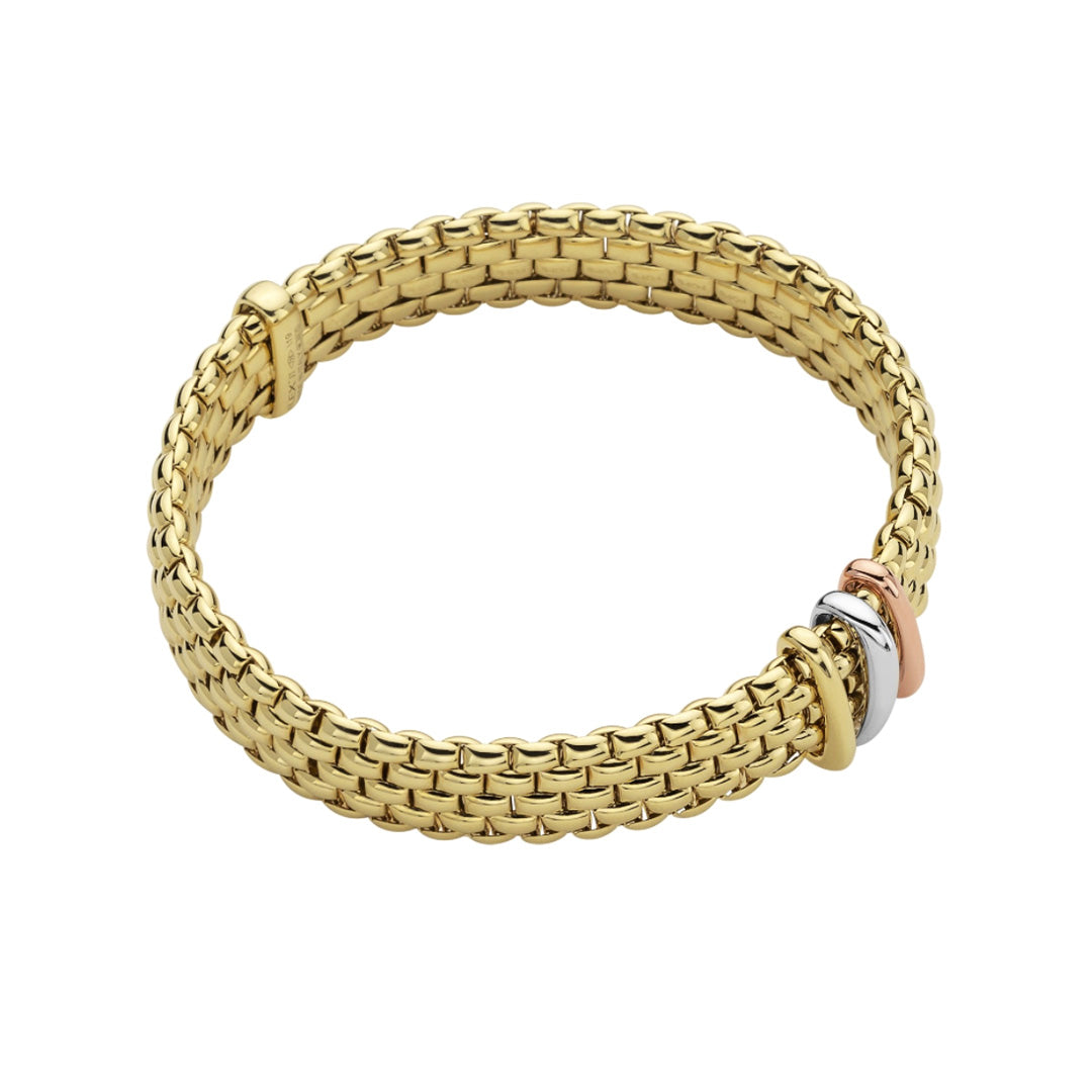 Fope Panorama 18ct Yellow Gold Bracelet