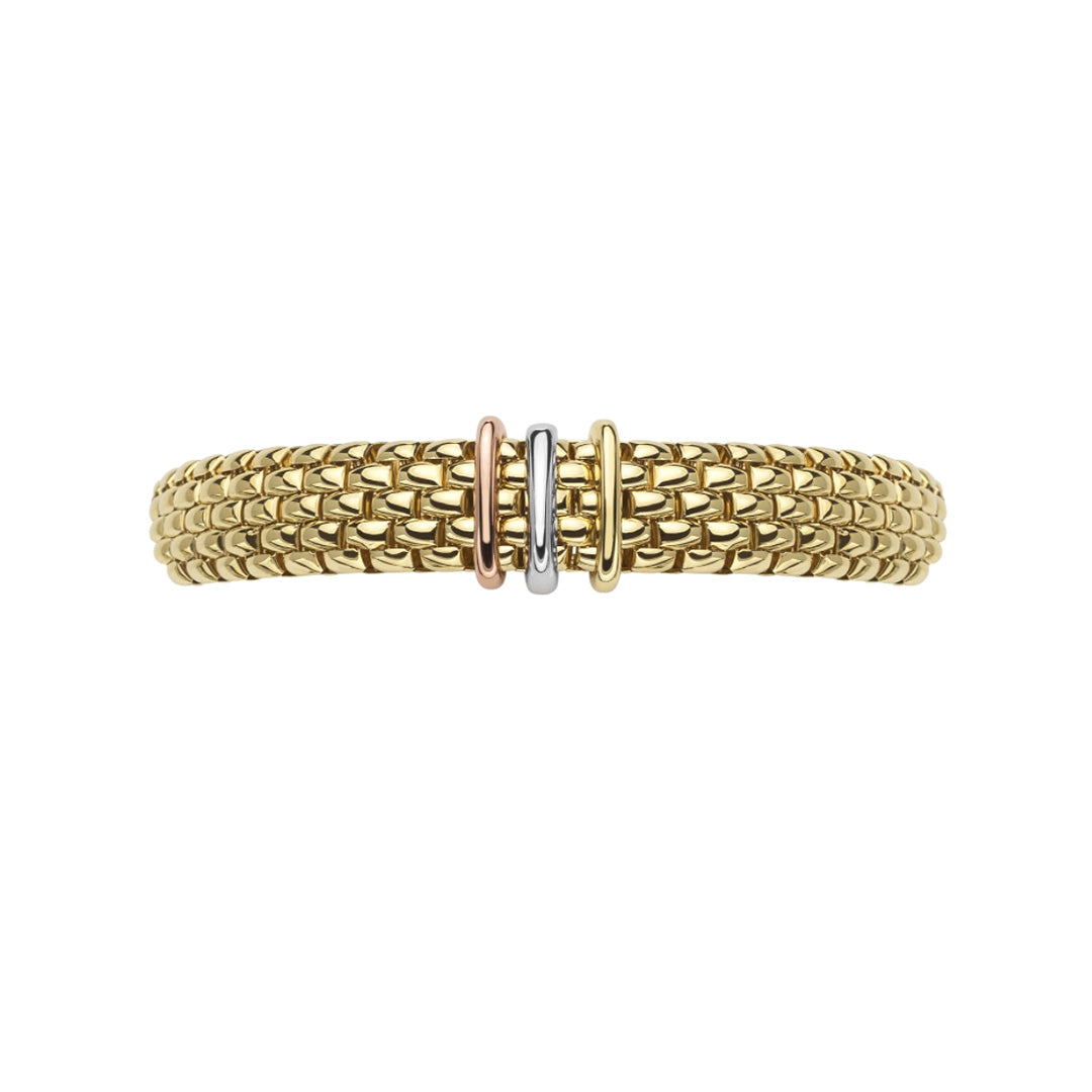Fope Panorama 18ct Yellow Gold Bracelet