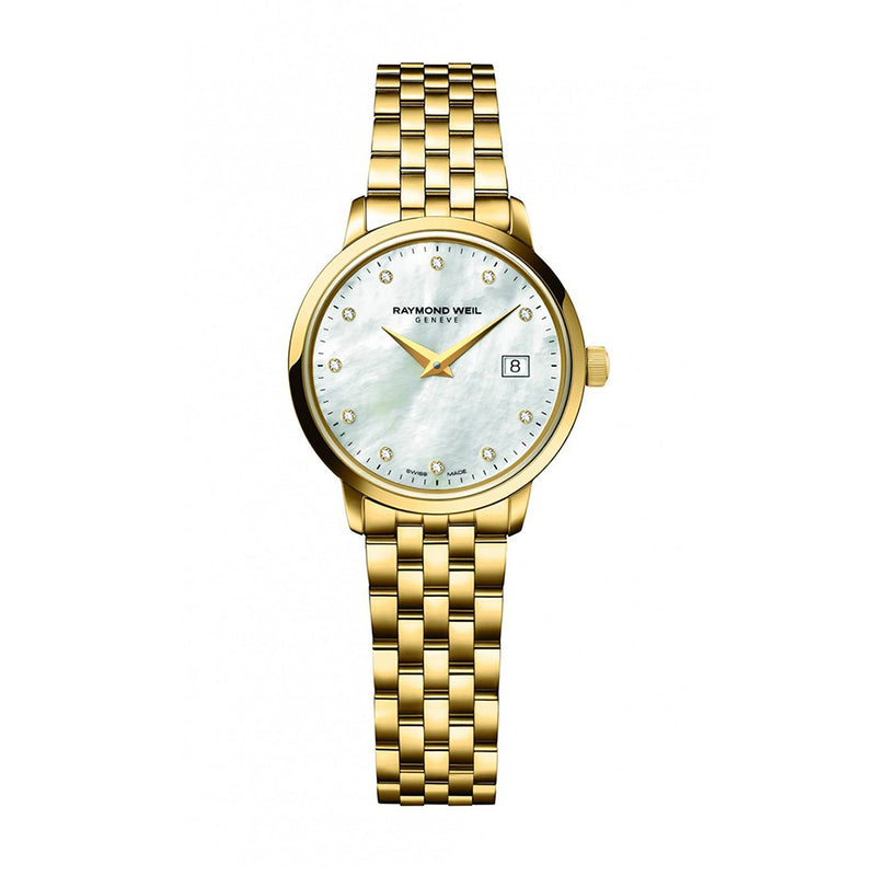 Raymond Weil Toccata Mother of Pearl Gold Ladies Watch
