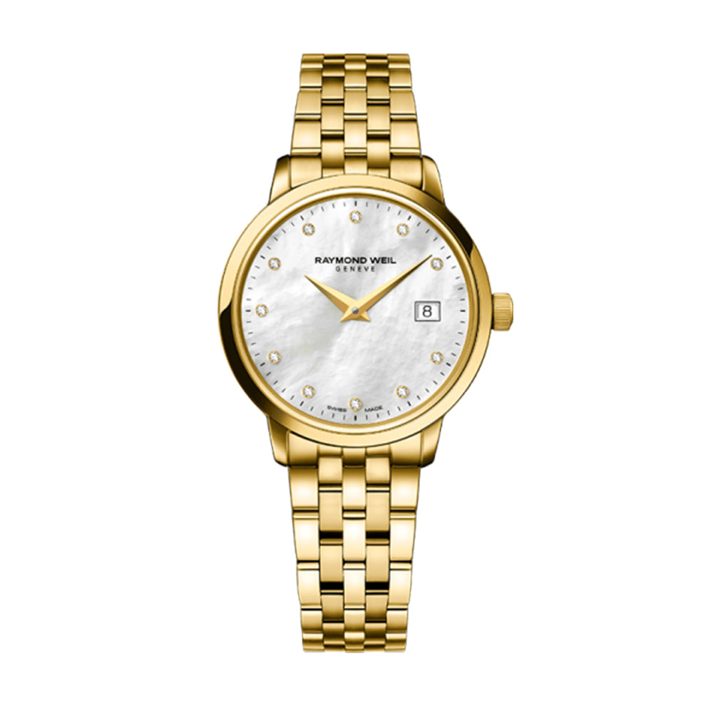 Raymond Weil Toccata Mother of Pearl Gold Ladies Watch
