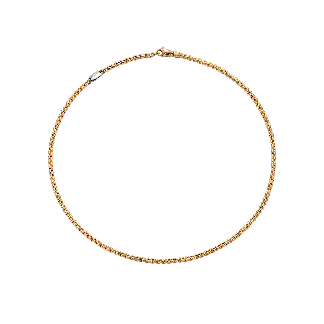 Fope Eka Tiny 18ct Yellow Gold Necklace