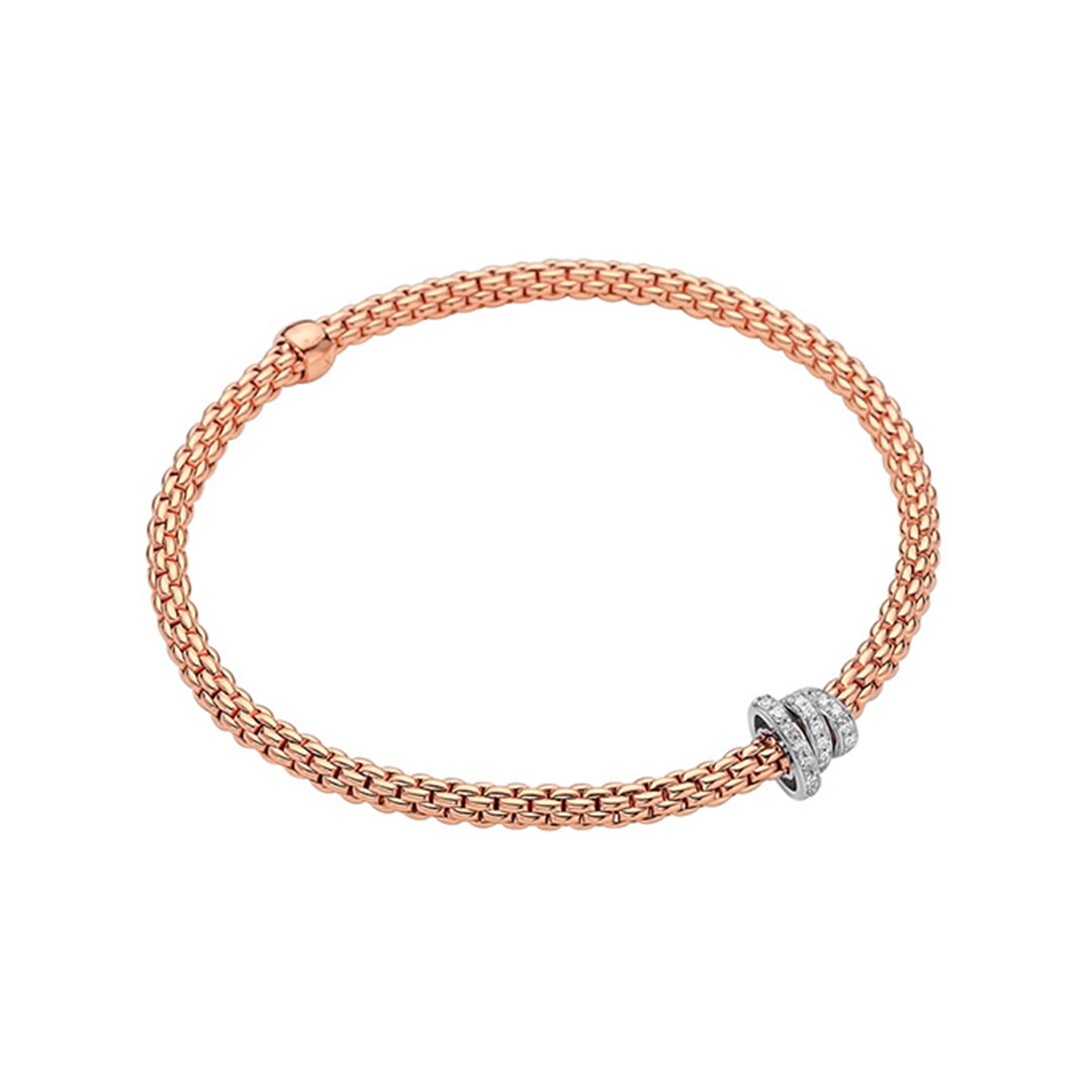 Fope Prima 18ct Rose Gold Bracelet