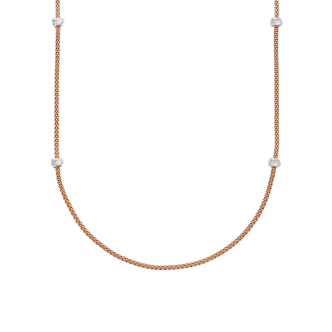 Fope Prima 18ct Rose Gold Necklace