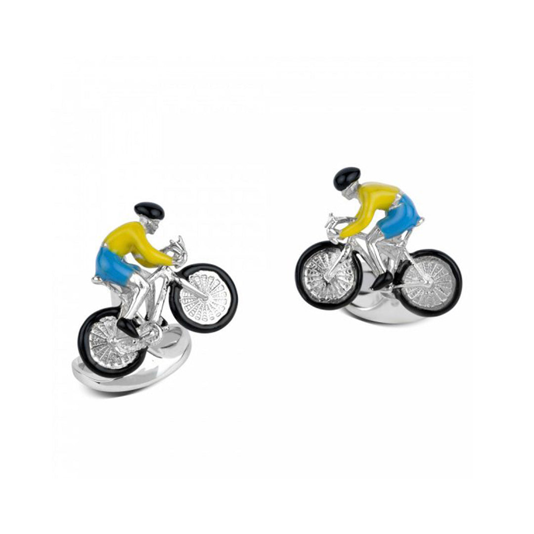 Deakin & Francis Bike & Rider Cufflinks