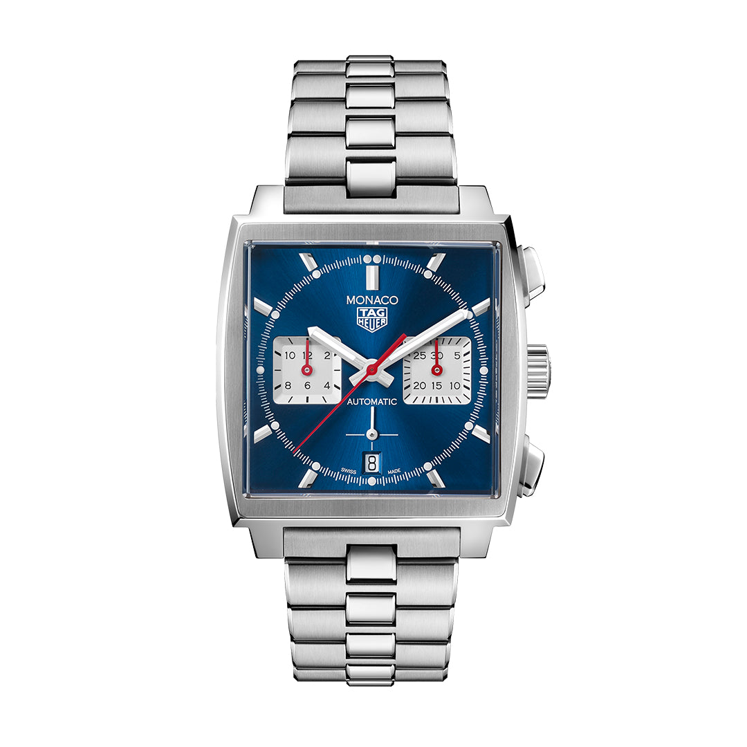 TAG Heuer Monaco 39mm Blue Men's Watch