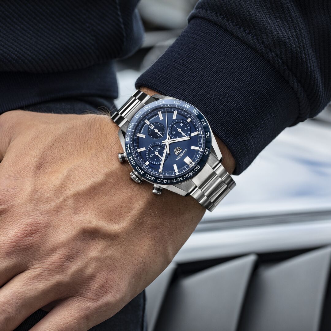 TAG Heuer Carrera 44mm Blue Men's Watch