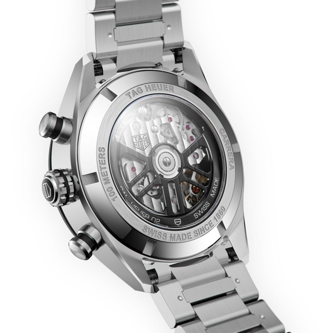 TAG Heuer Carrera 44mm Black Men's Watch