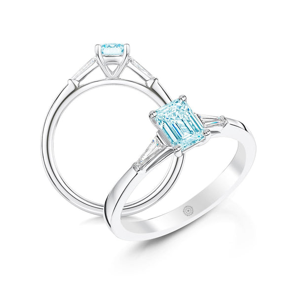 Cherish Aquamarine Engagement Ring