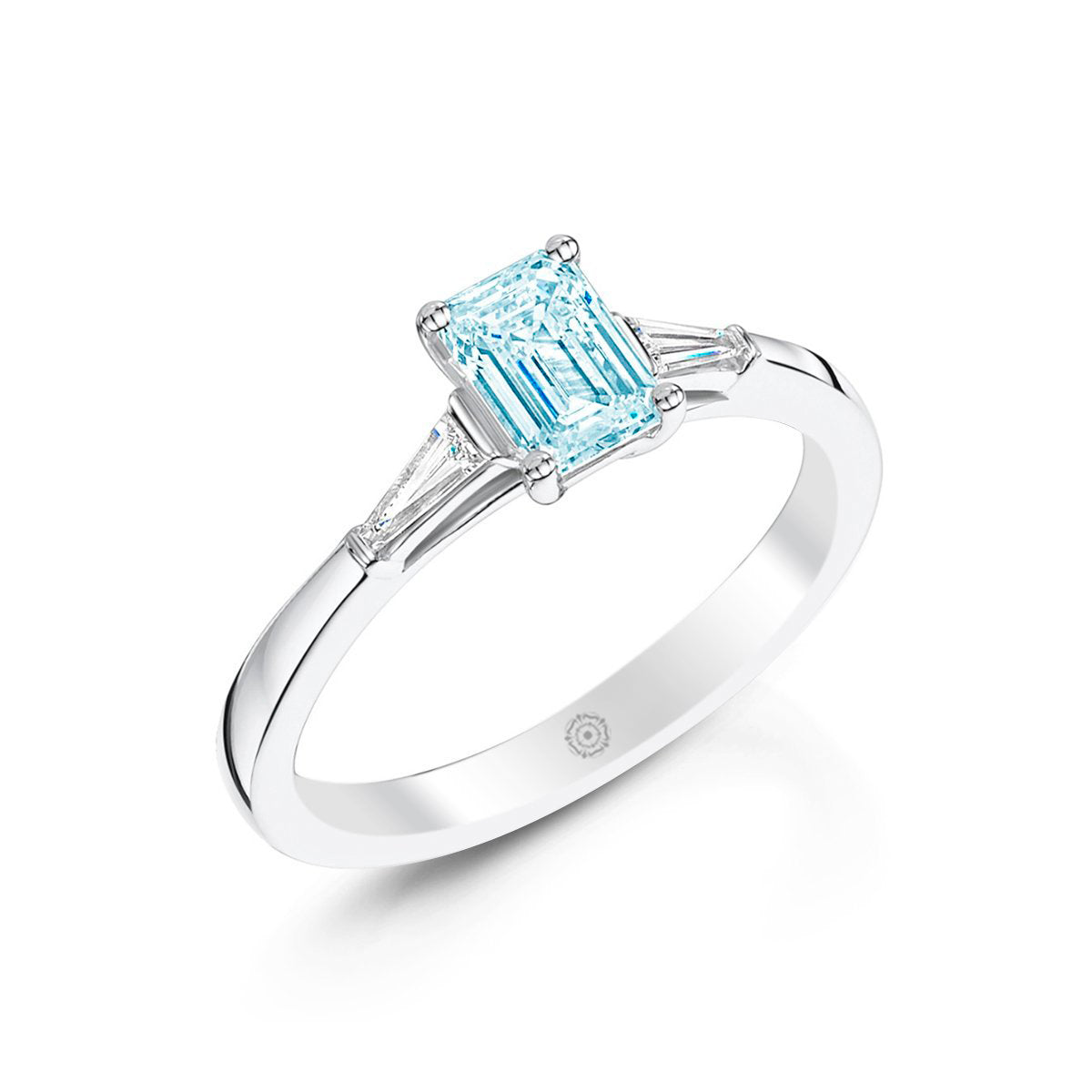 Cherish Aquamarine Engagement Ring