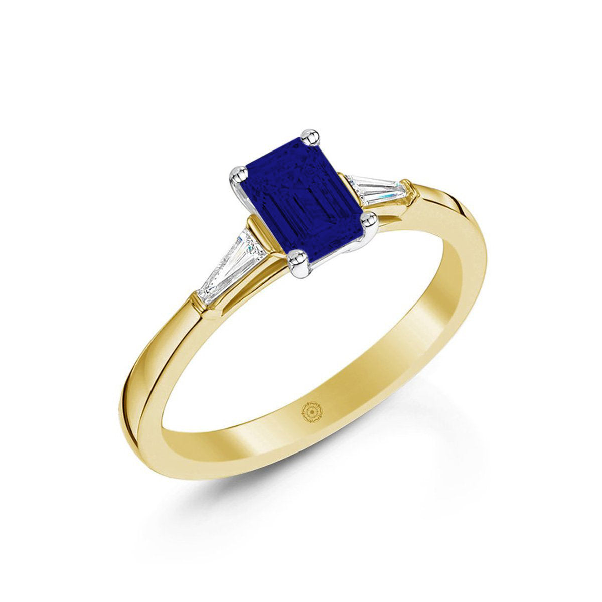 Deco No.1 Sapphire Engagement Ring