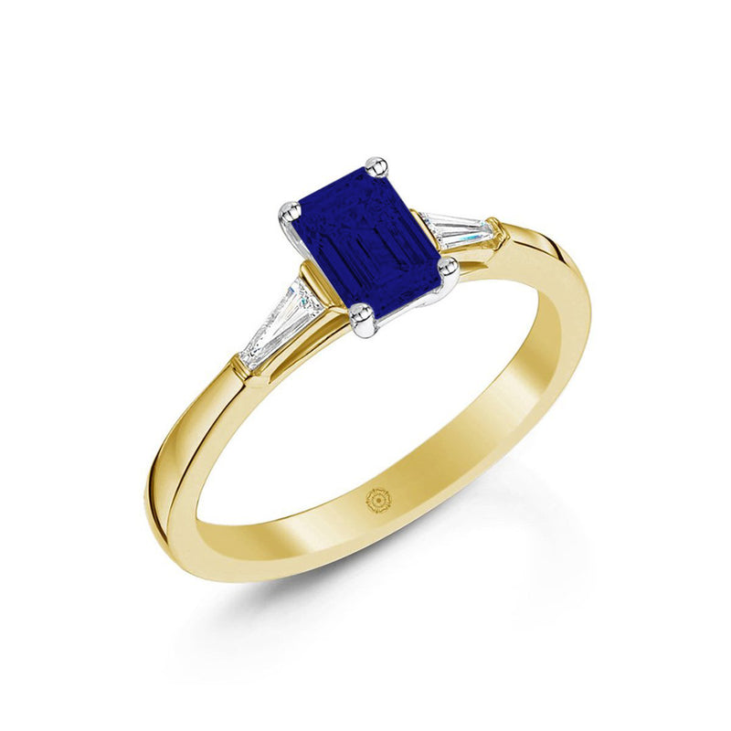 Deco No.1 Sapphire Engagement Ring