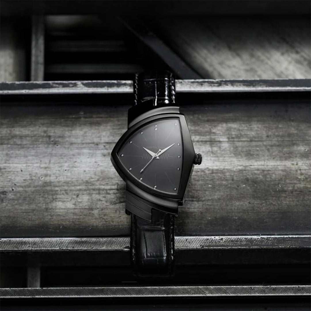 Hamilton Ventura Black Mens Watch