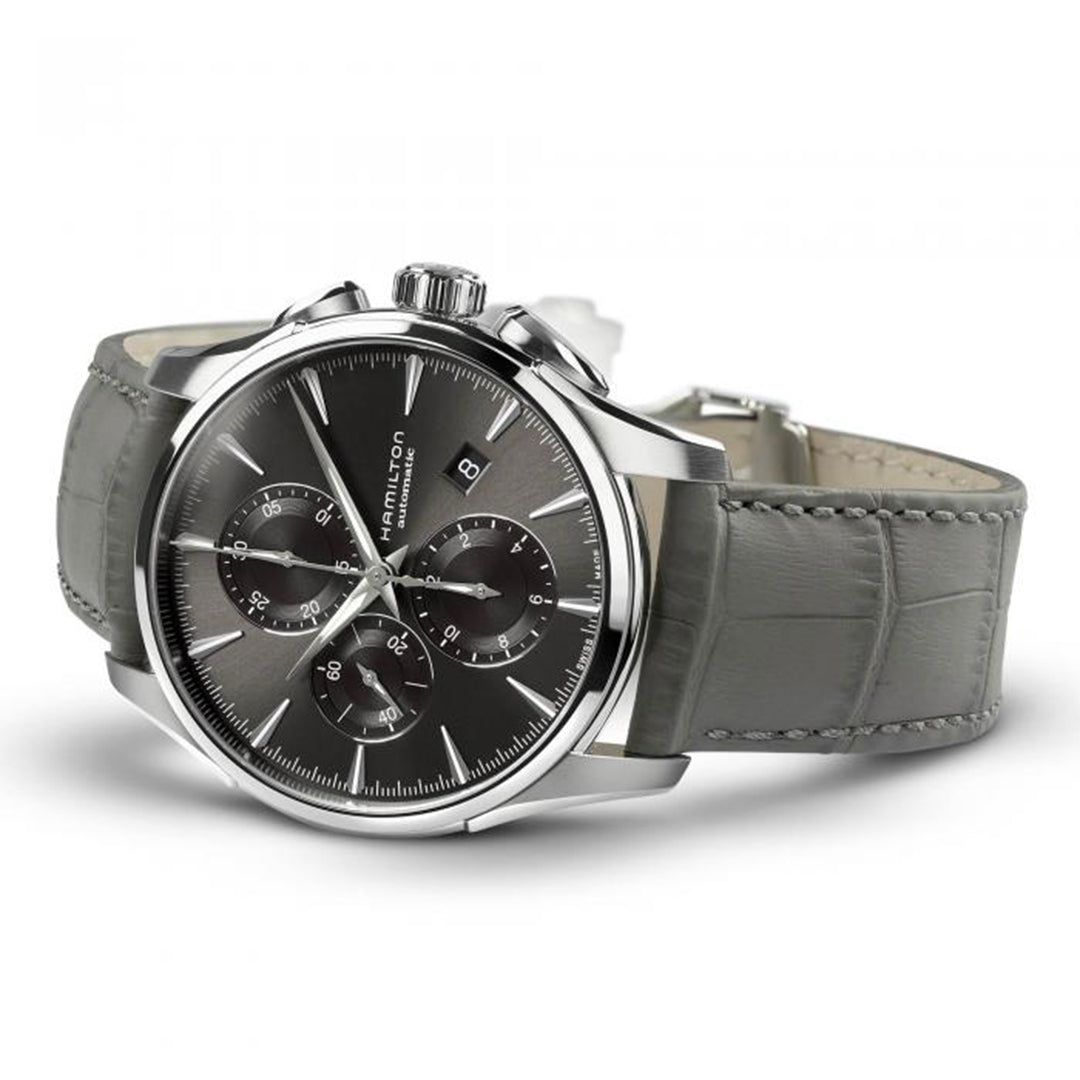 Hamilton Jazzmaster Automatic Chronograph Silver Mens Watch