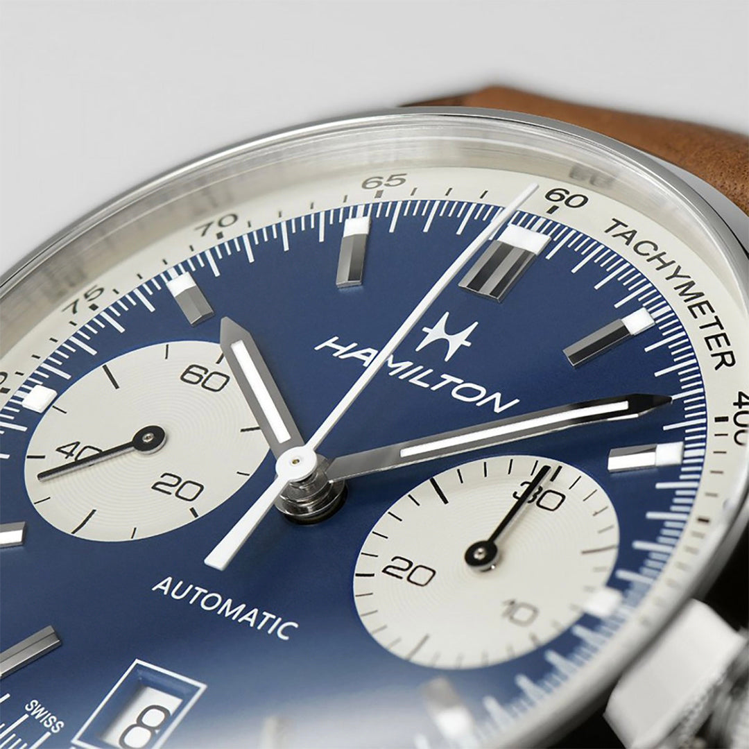 Hamilton American Classic Automatic Chronograph Silver Mens Watch