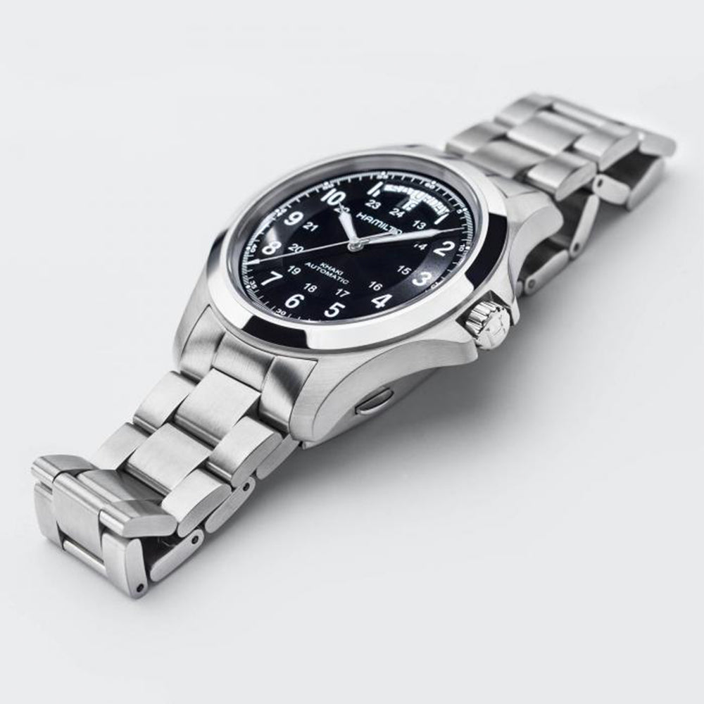 Hamilton Khaki Field Automatic Black Dial Men's Watch