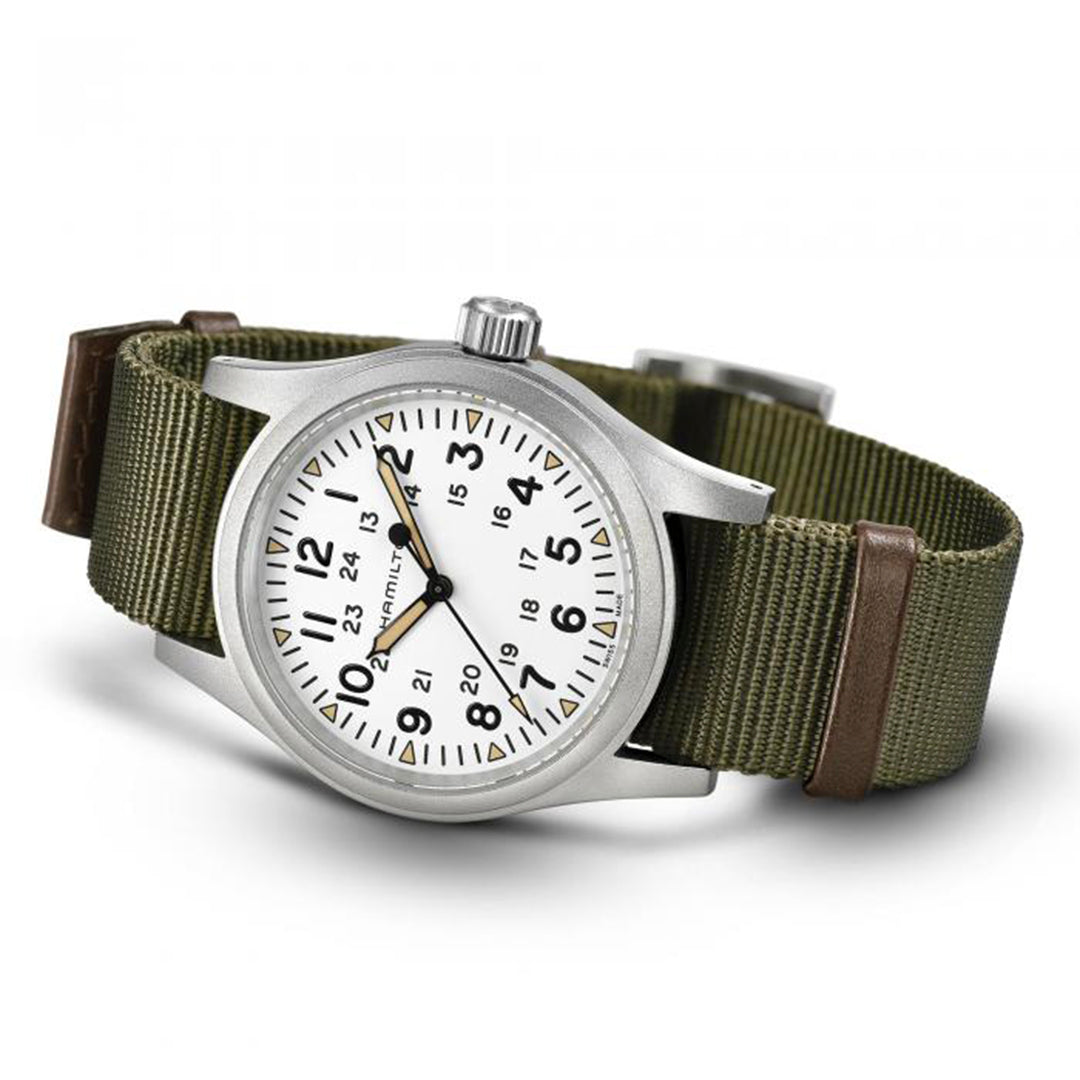 Hamilton Khaki Field Silver Mens Watch