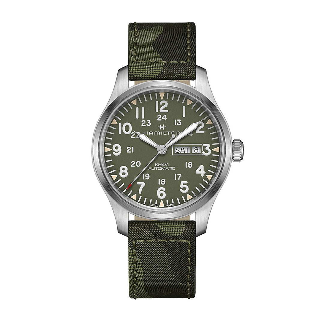 Hamilton Khaki Field Automatic Silver Mens Watch