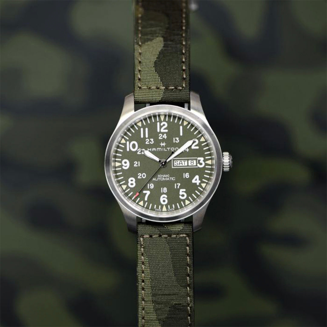 Hamilton Khaki Field Automatic Silver Mens Watch