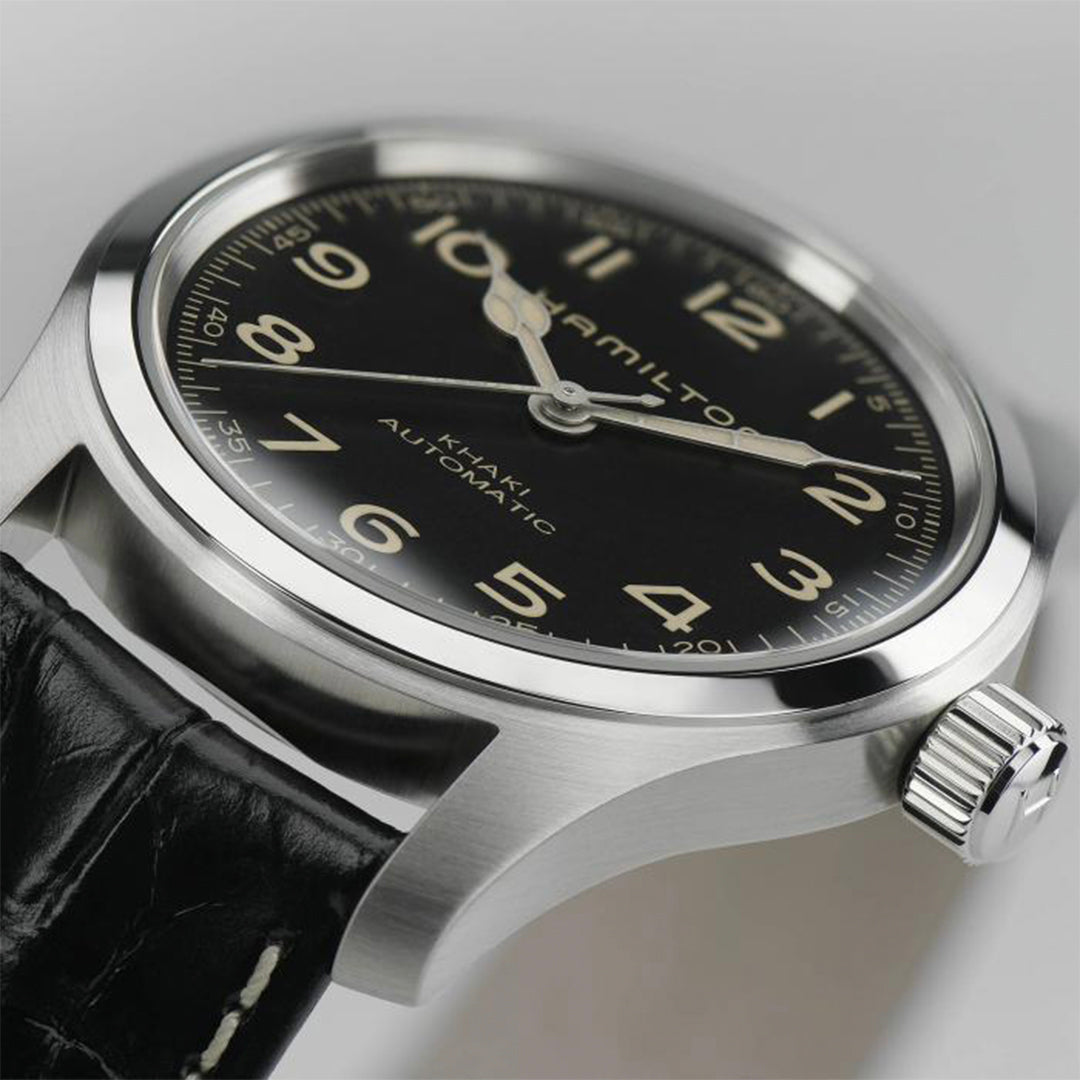 Hamilton Khaki Field Automatic Silver Mens Watch