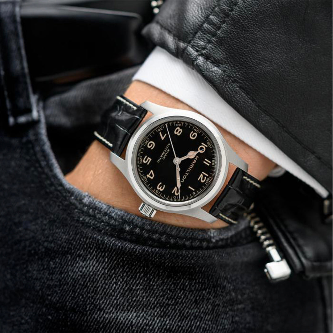Hamilton Khaki Field Automatic Silver Mens Watch