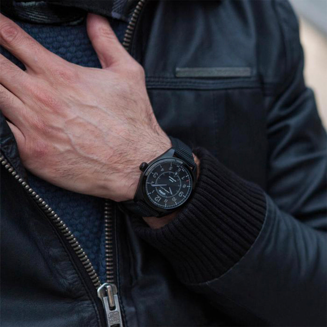 Hamilton Khaki Field Automatic Black Mens Watch