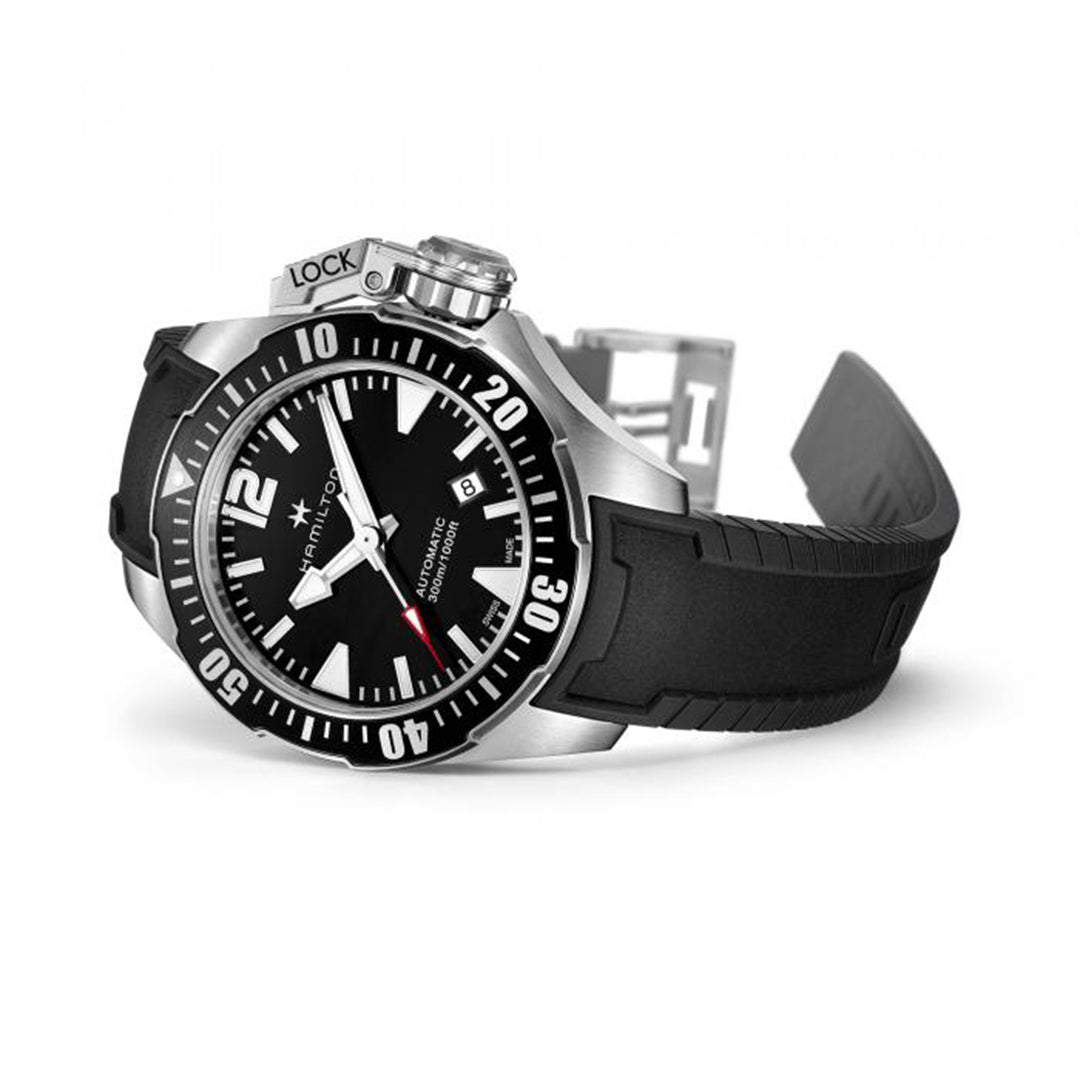 Hamilton Khaki Navy Automatic Silver Mens Watch