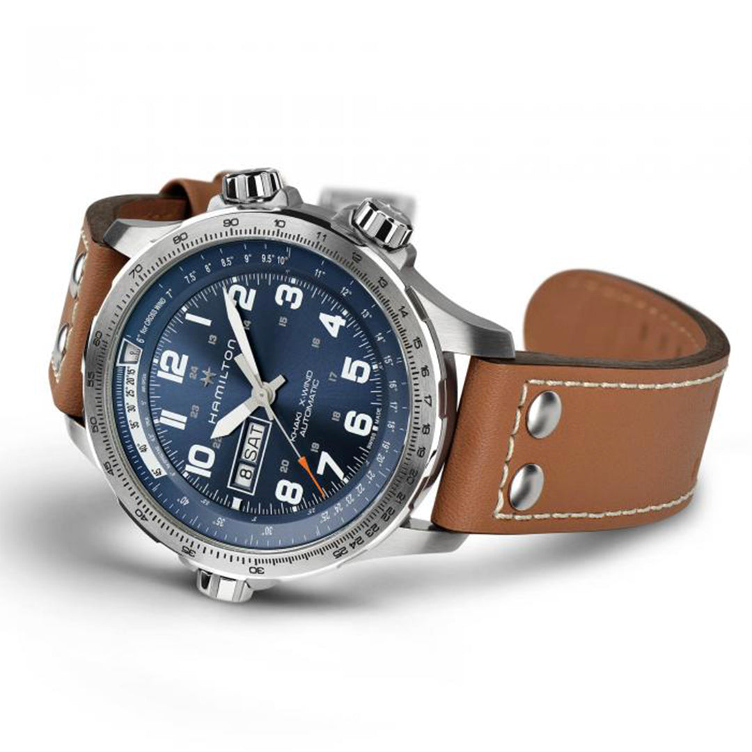 Hamilton Khaki Aviation Automatic Silver Mens Watch