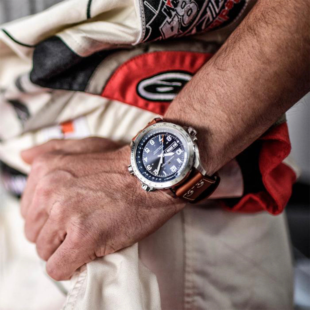 Hamilton Khaki Aviation Automatic Silver Mens Watch