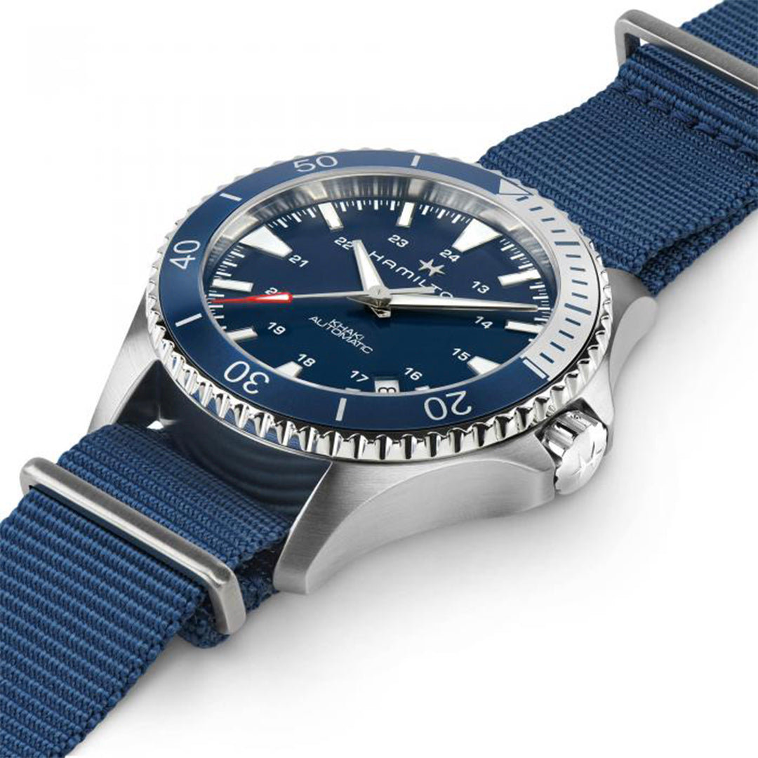 Hamilton Khaki Navy Automatic Silver Mens Watch