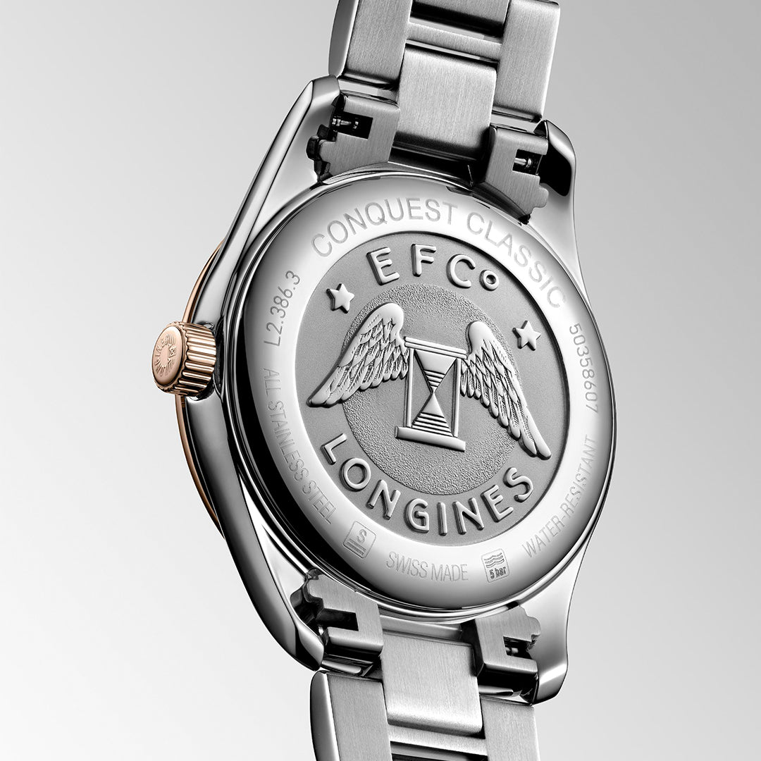 Longines Conquest Two Tone Ladies Watch