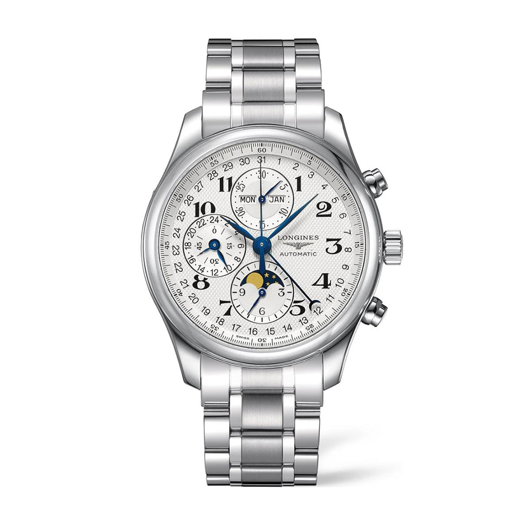 Longines Master Automatic Silver Mens Watch