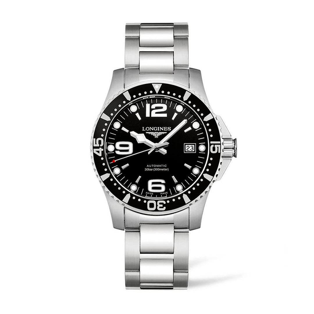 Longines HydroConquest Automatic Silver Mens Watch