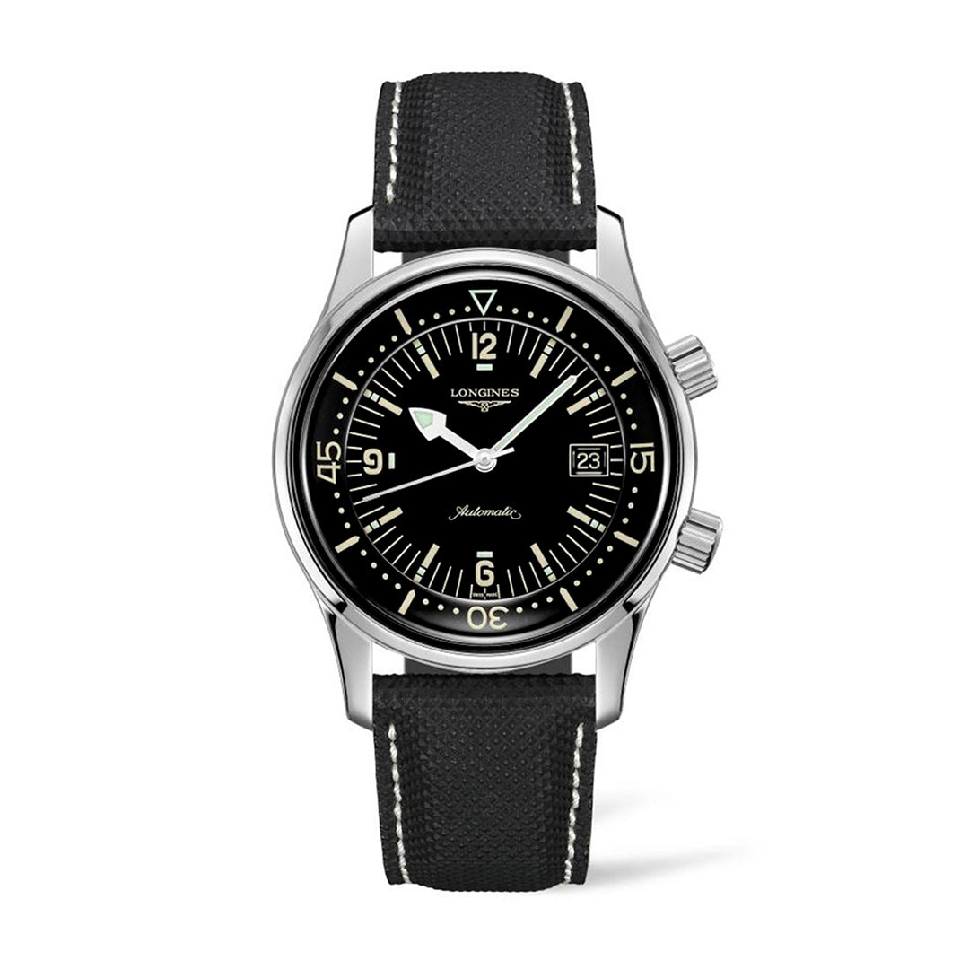Longines Legend Diver Automatic Silver Mens Watch