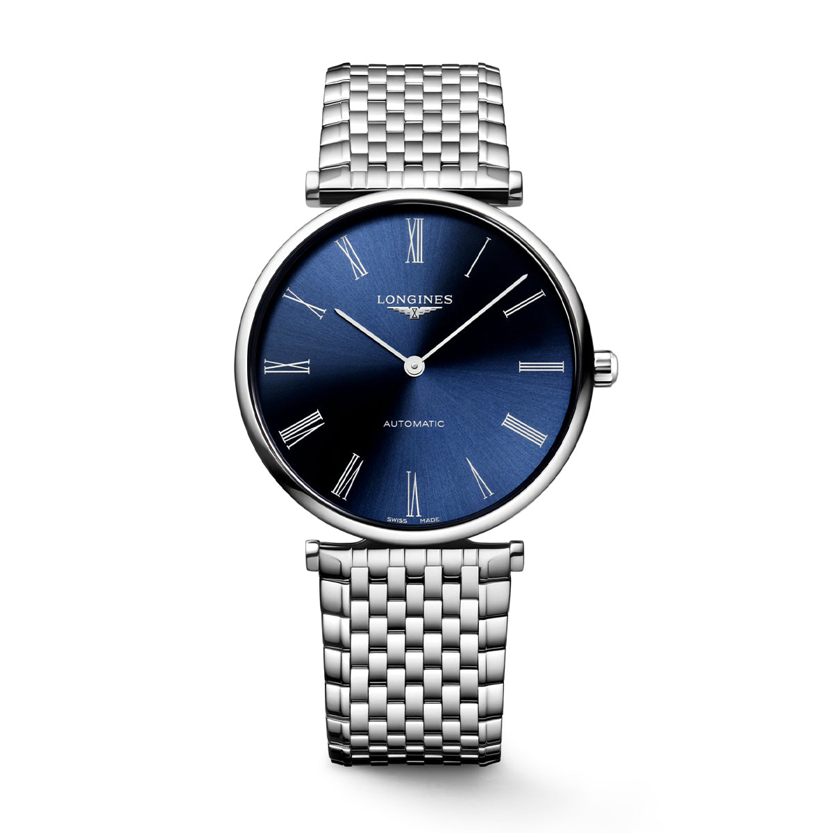 Longines La Grande Classique Blue Silver Ladies Watch BRADLEYS