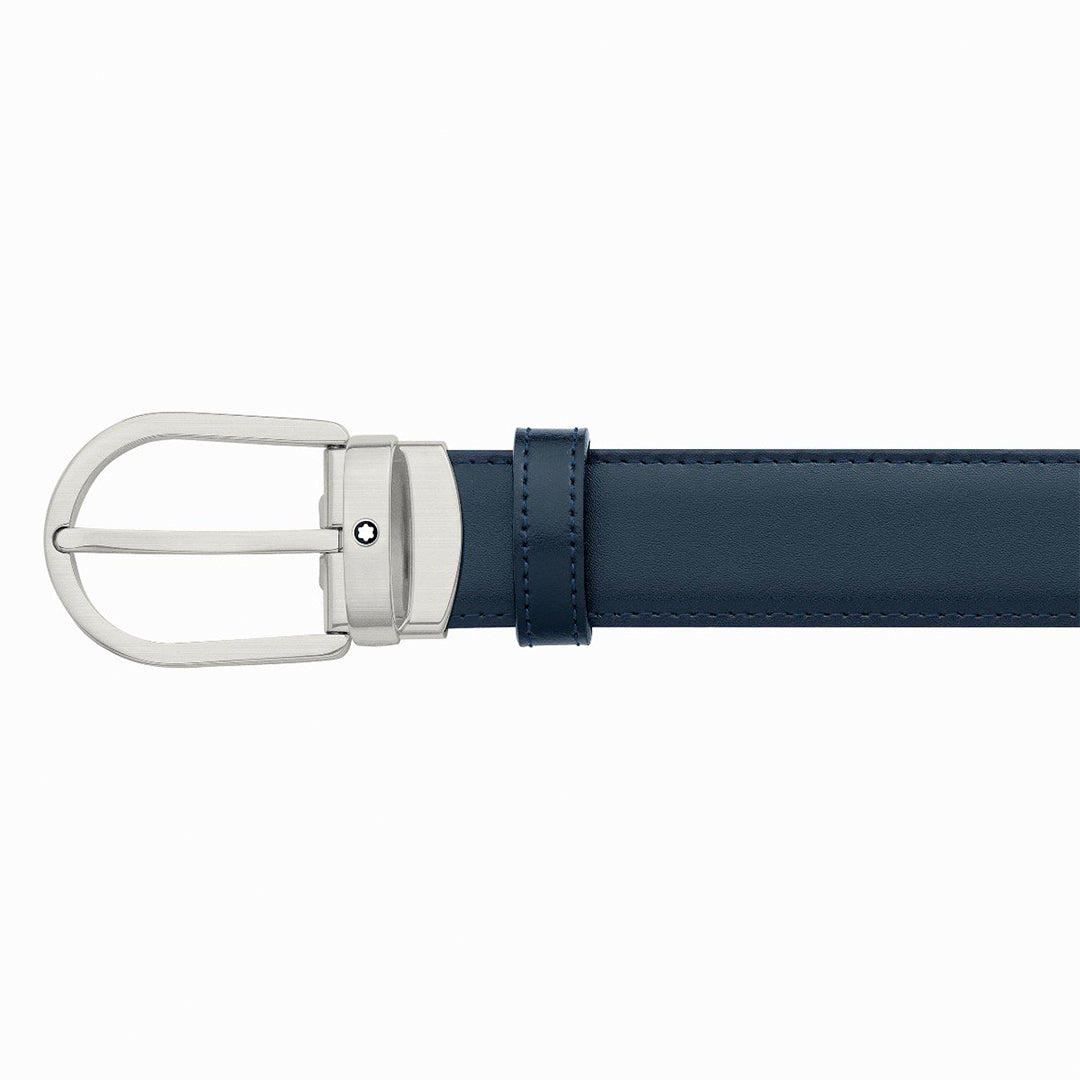 Montblanc Horseshoe Titanium Pin Buckle Belt