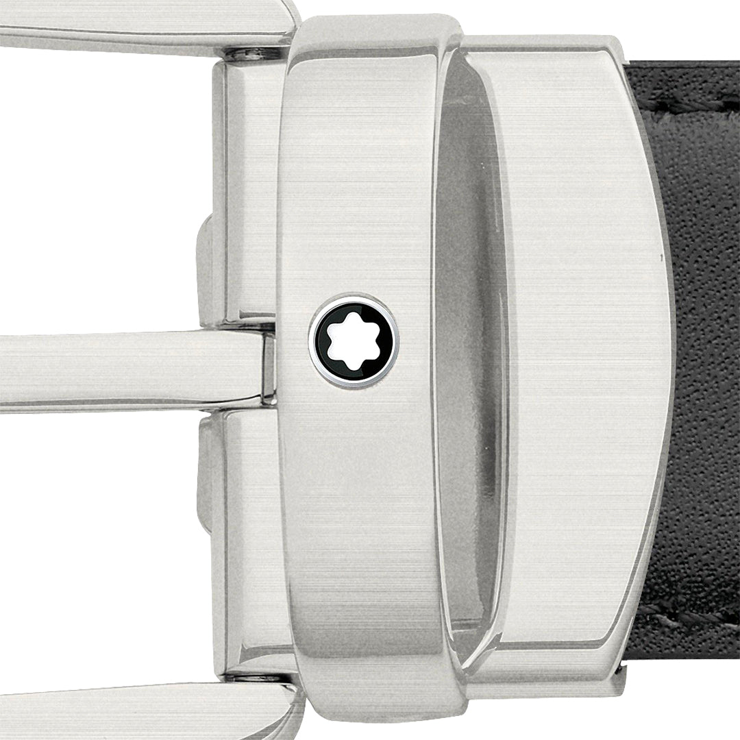 Montblanc Horseshoe Titanium Pin Buckle Belt