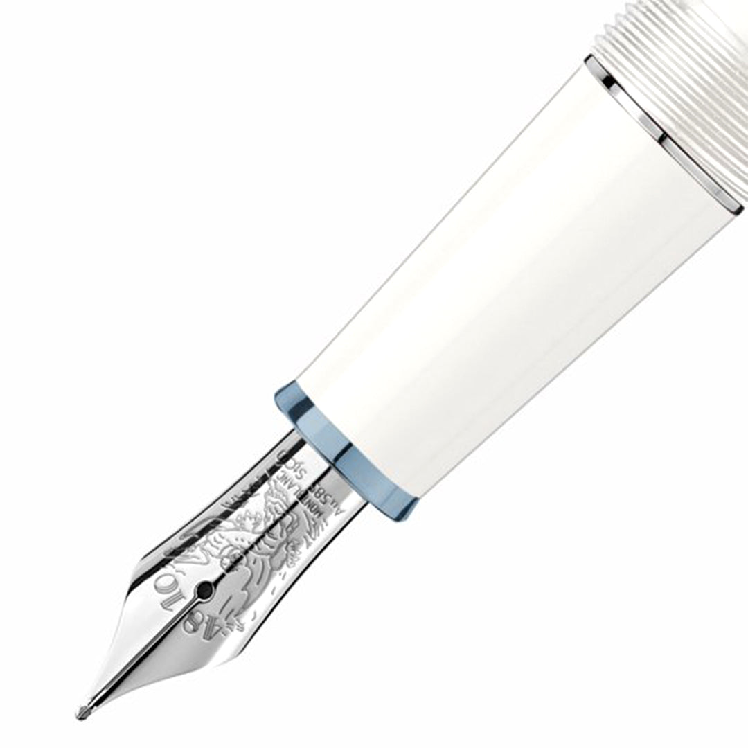 Montblanc Meisterstück Glacier Classique Fountain Pen White