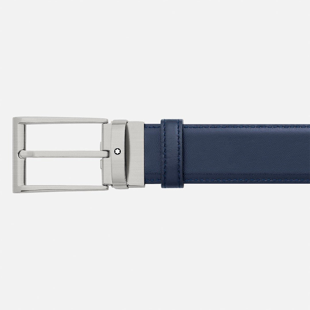 Montblanc Trapeze Titanium Pin Buckle Belt