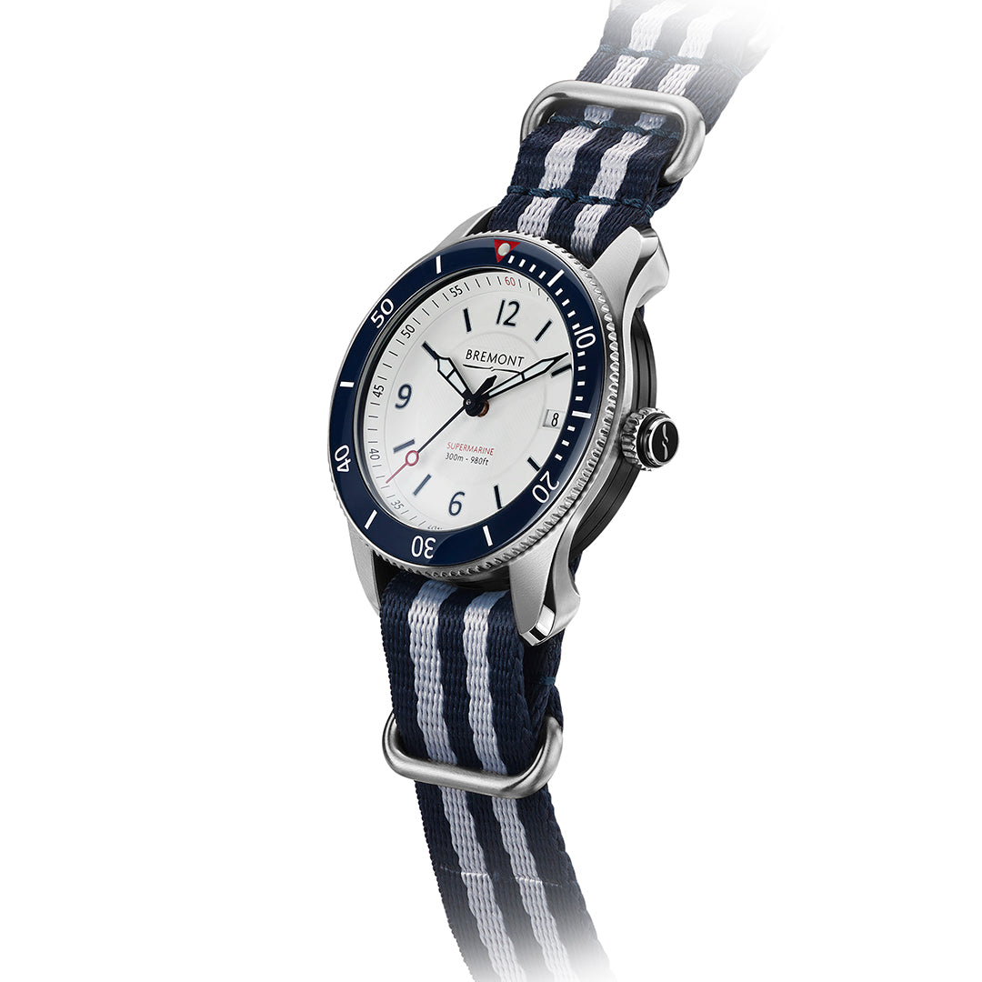 Bremont Supermarine 300 Automatic Silver Mens Watch