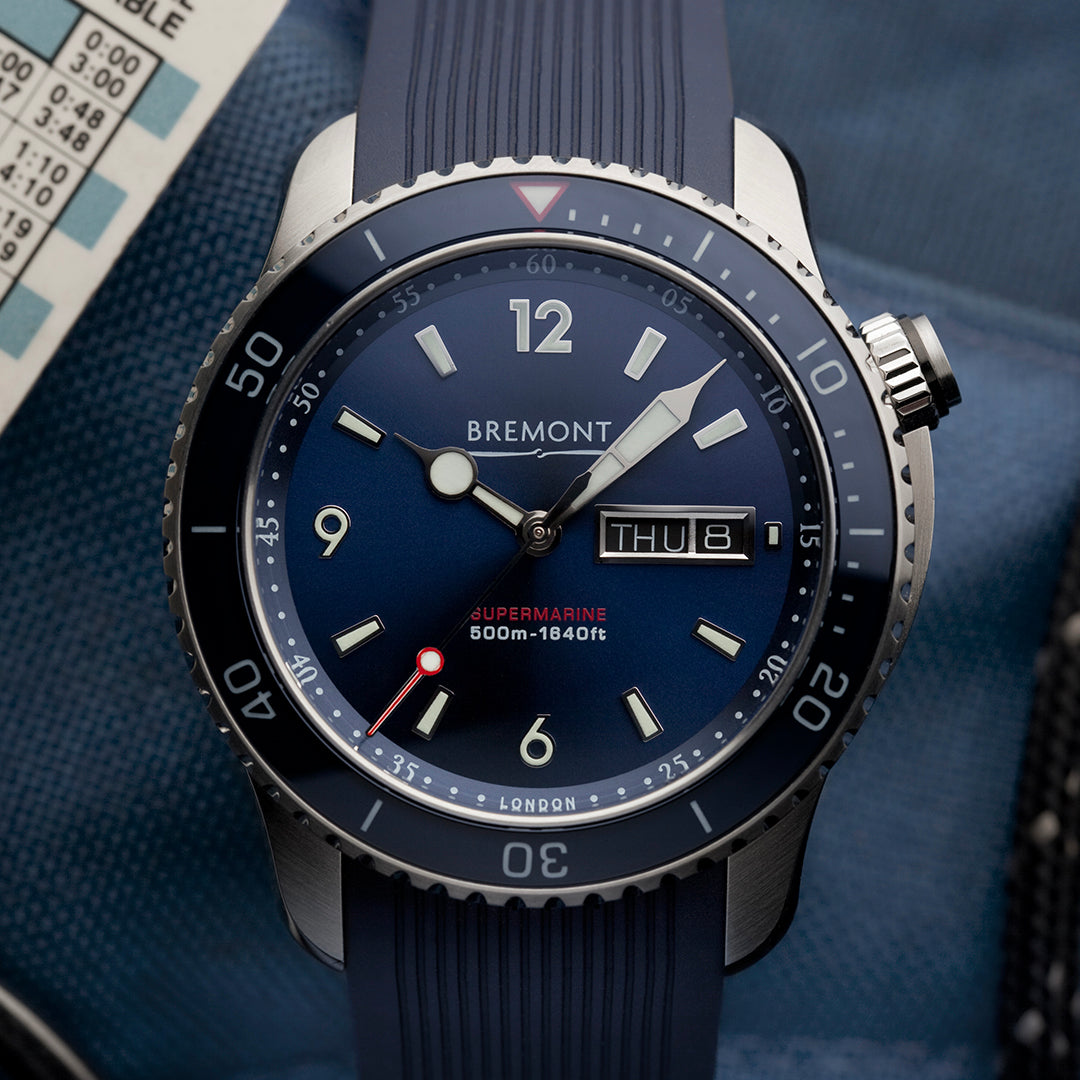 Bremont Supermarine 500 Automatic Silver Mens Watch