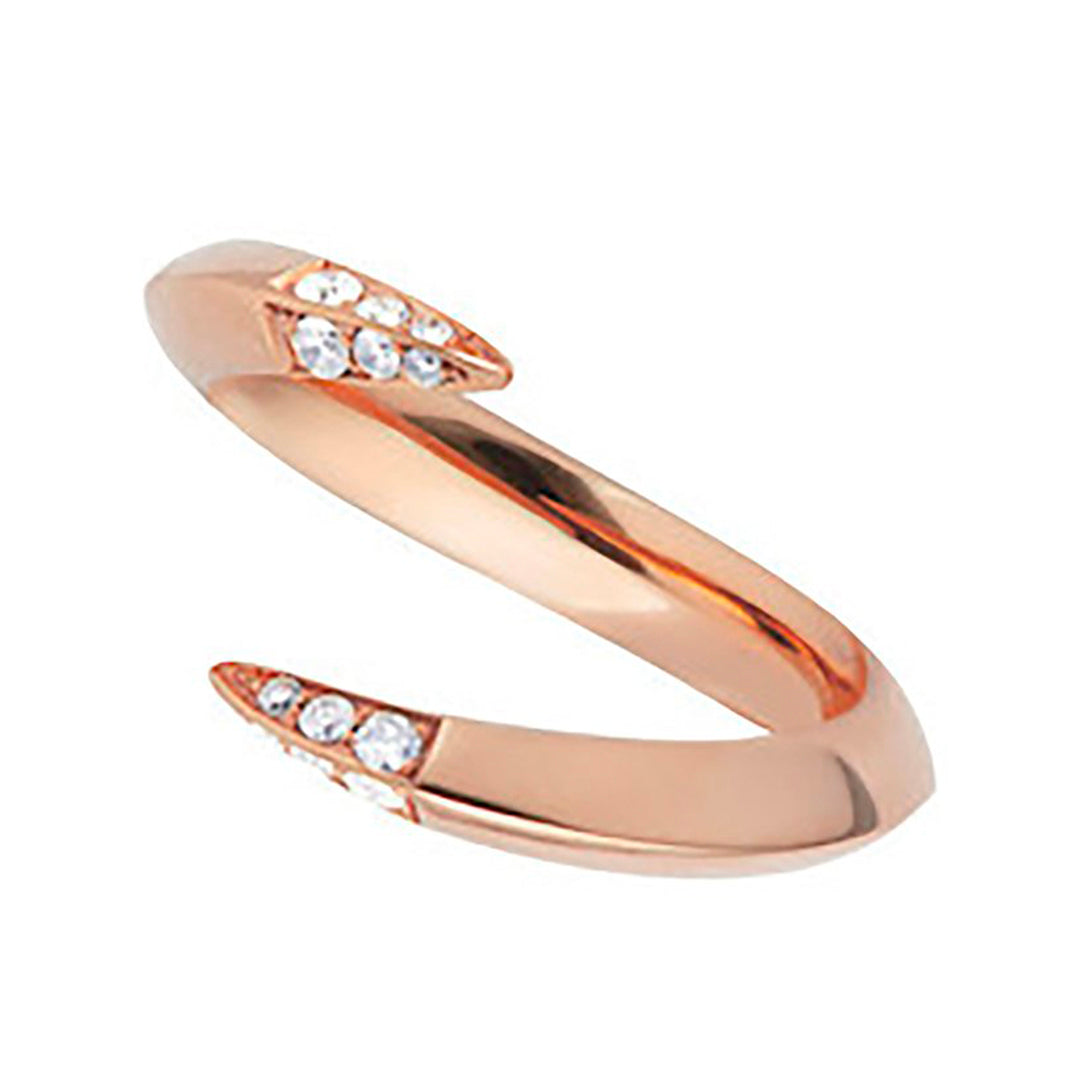 Shaun Leane Sabre Rose Gold Vermeil Diamond Open Ring