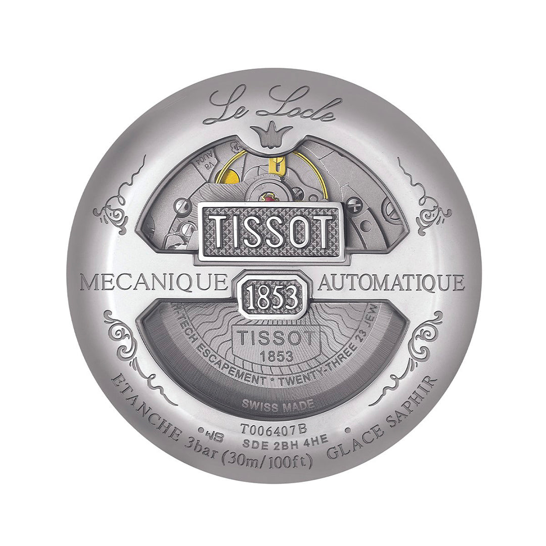 Tissot T-Classic Le Locle Automatic Silver Mens Watch