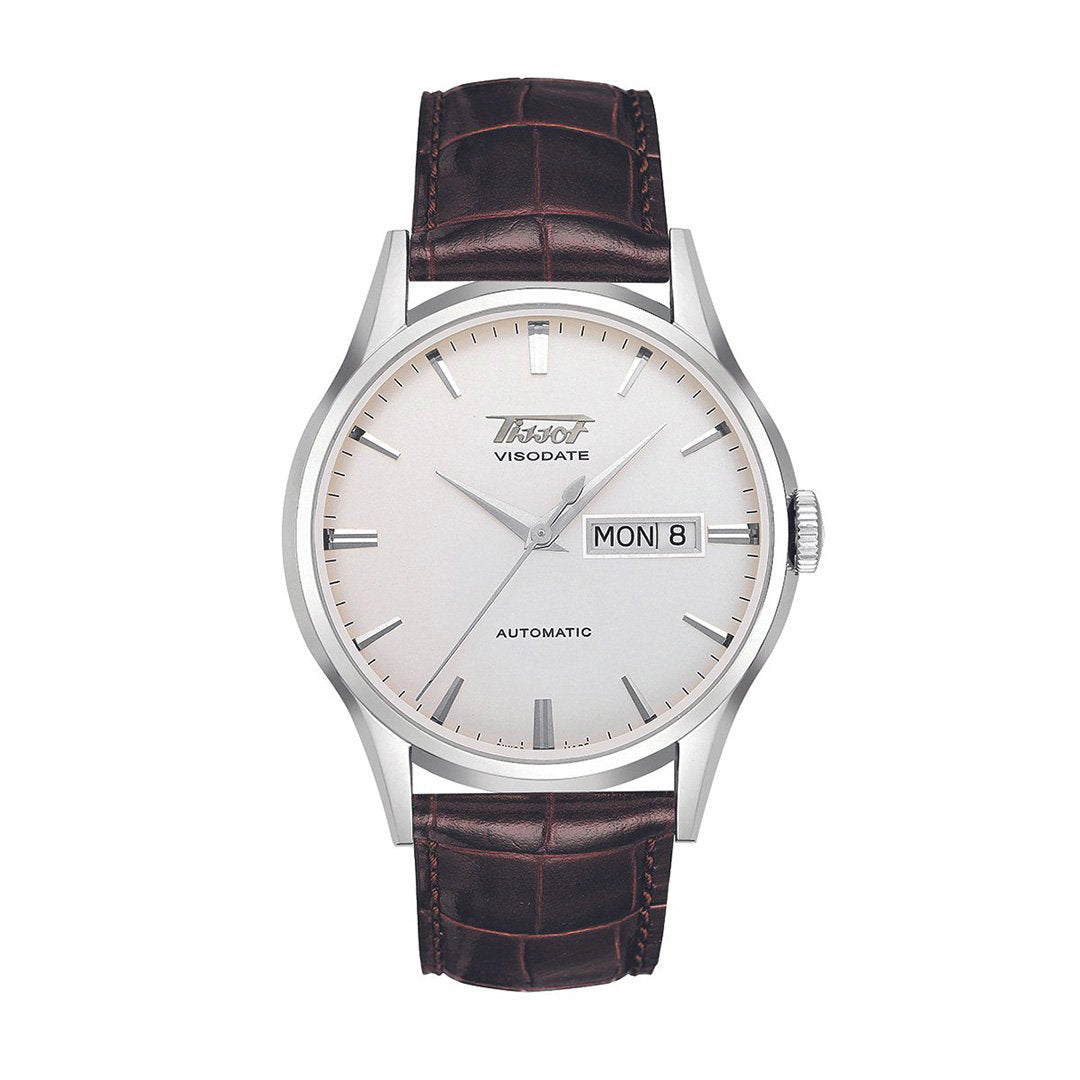Tissot Heritage Visodate Automatic Silver Mens Watch