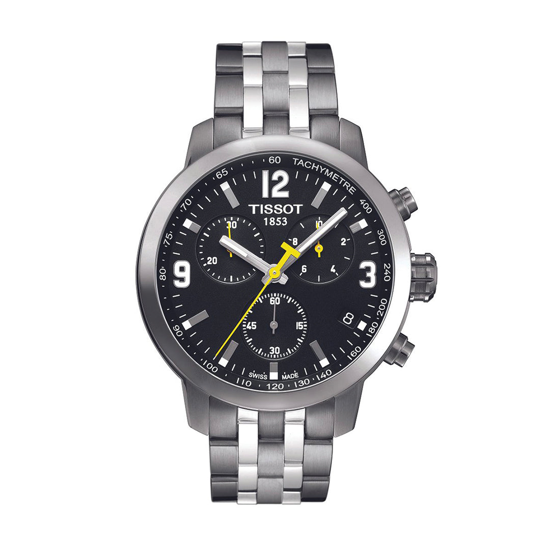 Tissot T-Sport PRC 200 Chronograph Silver Mens Watch