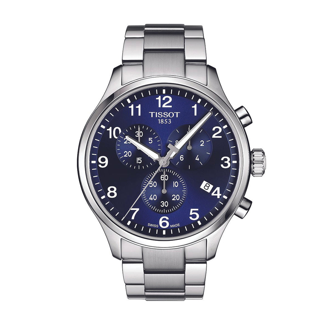 Tissot T-Sport XL Chronograph Silver Mens Watch