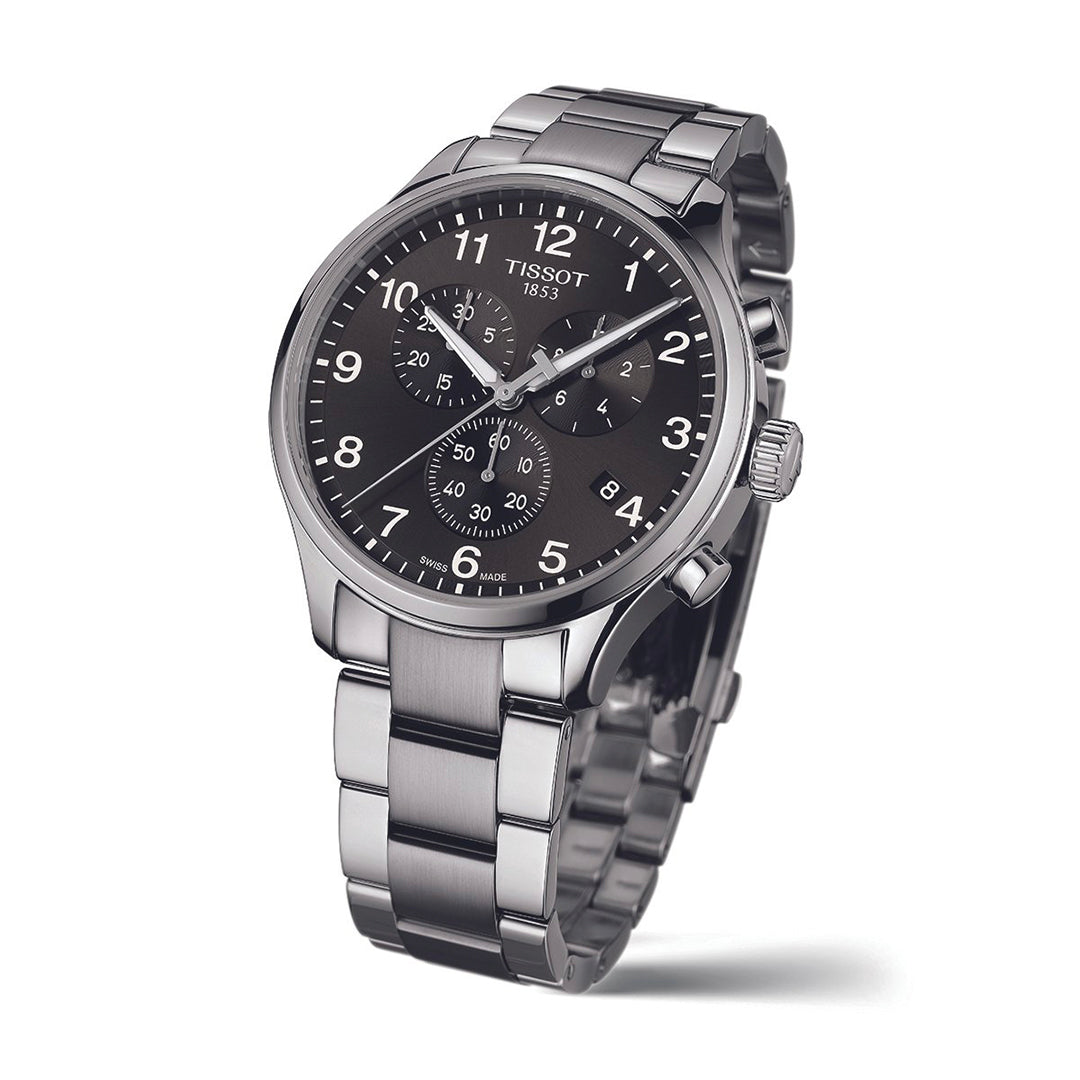 Tissot T-Sport XL Chronograph Silver Mens Watch